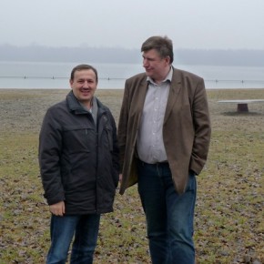 GroĂprojekt am Unisee eignet sich laut Rainer Hamann und Angelo Caragiuli fĂŒr ein Modellvorhaben GroĂprojekt am Unisee eignet sich laut Rainer Hamann und Angelo Caragiuli fĂŒr ein Modellvorhaben