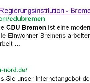 CDU Bremen ist Regierungsinstitution CDU Bremen ist Regierungsinstitution